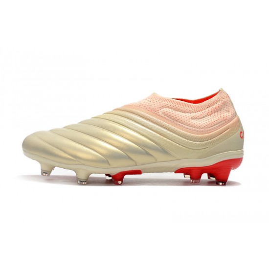 Kopačky Adidas Copa 19 FG Bezcenný Champagne Červené 