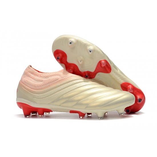 Kopačky Adidas Copa 19 FG Bezcenný Champagne Červené 