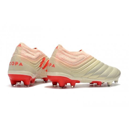 Kopačky Adidas Copa 19 FG Bezcenný Champagne Červené 