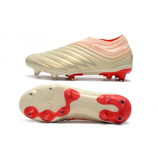 Kopačky Adidas Copa 19 FG Bezcenný Champagne Červené 