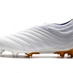 Kopačky Adidas Copa 19 FG Bezcenný Bílý Zlatý 