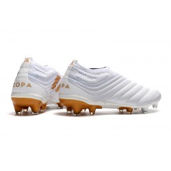 Kopačky Adidas Copa 19 FG Bezcenný Bílý Zlatý 