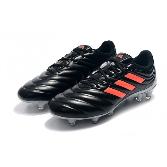 Kopačky Adidas Copa 19.4 FG Černá oranžový Stříbrný