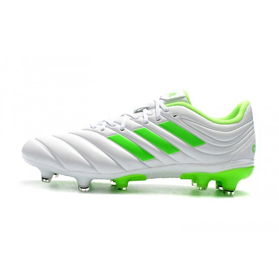 Kopačky Adidas Copa 19.4 FG Bílý Zelená