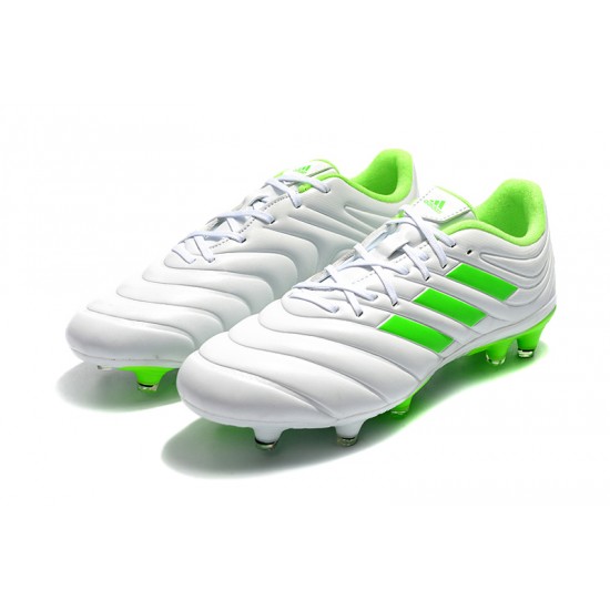 Kopačky Adidas Copa 19.4 FG Bílý Zelená