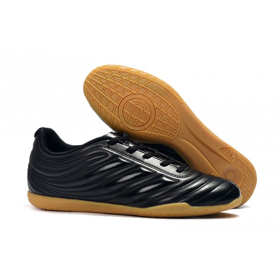 Kopačky Adidas Copa 19.4 IC Leather Černá 