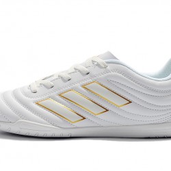 Kopačky Adidas Copa 19.4 IC Bílý Zlatý 