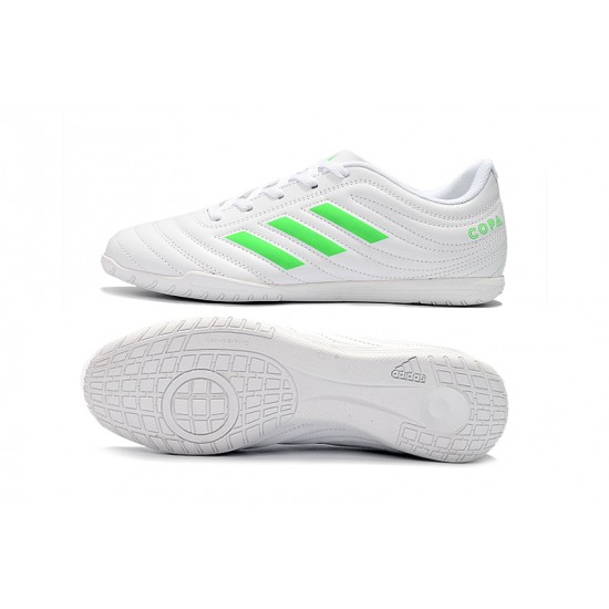 Kopačky Adidas Copa 19.4 IC Bílý Zelená 