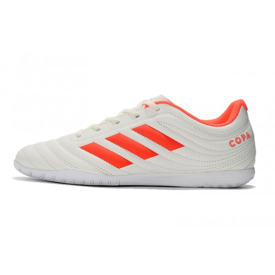 Kopačky Adidas Copa 19.4 IC Bílý oranžový 