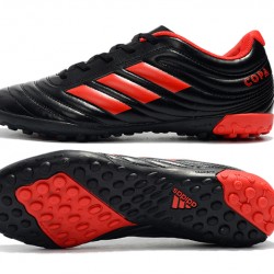 Kopačky Adidas Copa 19.4 TF Leather Černá Červené 