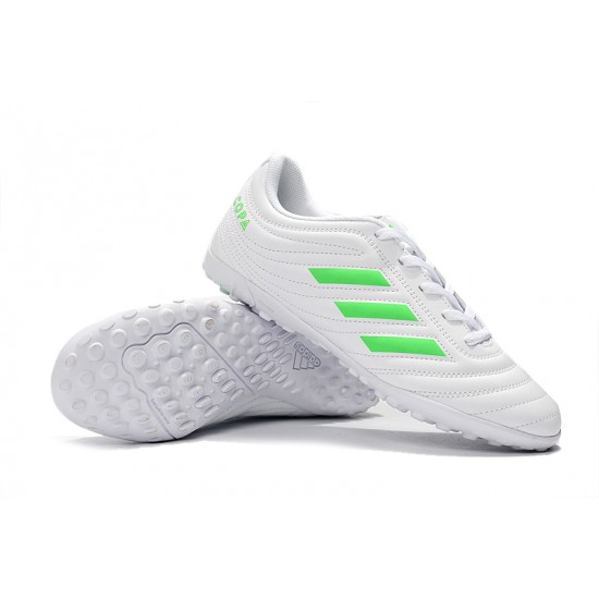 Kopačky Adidas Copa 19.4 TF Bílý Zelená 