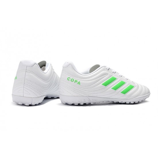 Kopačky Adidas Copa 19.4 TF Bílý Zelená 