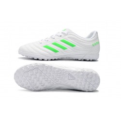 Kopačky Adidas Copa 19.4 TF Bílý Zelená 