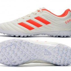 Kopačky Adidas Copa 19.4 TF Bílý oranžový 