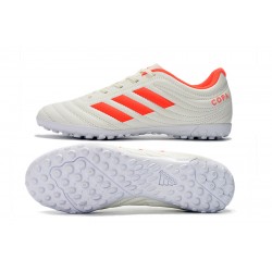 Kopačky Adidas Copa 19.4 TF Bílý oranžový 