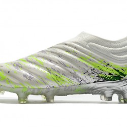 Kopačky Adidas Copa 20+ FG Bílý Volt Zelená Černá