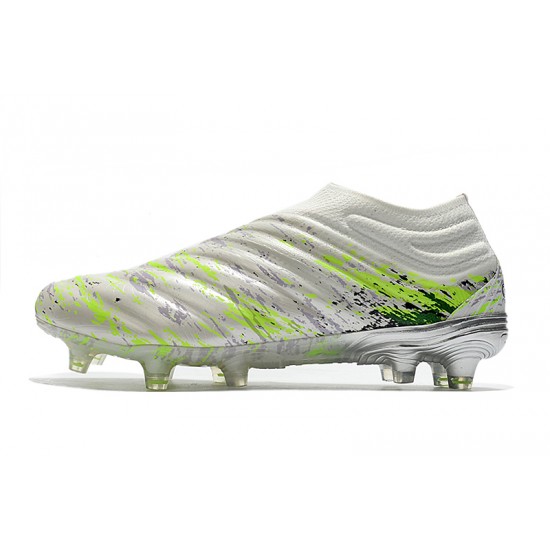 Kopačky Adidas Copa 20+ FG Bílý Volt Zelená Černá