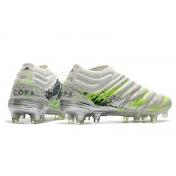 Kopačky Adidas Copa 20+ FG Bílý Volt Zelená Černá