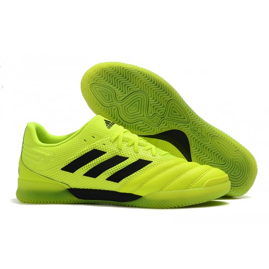 Kopačky Adidas Copa 20.1 IN Knitting Neon Zelená Černá 