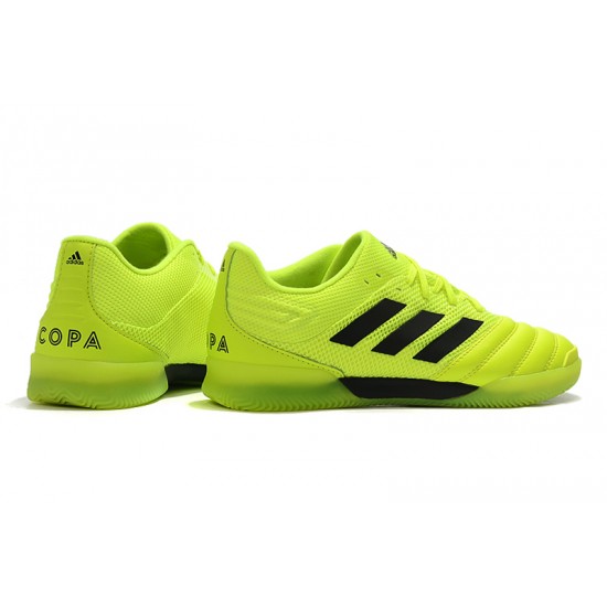 Kopačky Adidas Copa 20.1 IN Knitting Neon Zelená Černá 