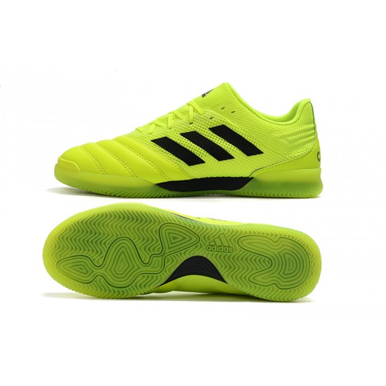 Kopačky Adidas Copa 20.1 IN Knitting Neon Zelená Černá 