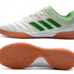 Kopačky Adidas Copa 20.1 IN Knitting Bílý Zelená 