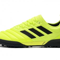 Kopačky Adidas Copa 20.1 TF Knitting MD Neon Zelená Černá 