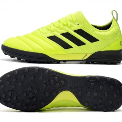 Kopačky Adidas Copa 20.1 TF Knitting MD Neon Zelená Černá 