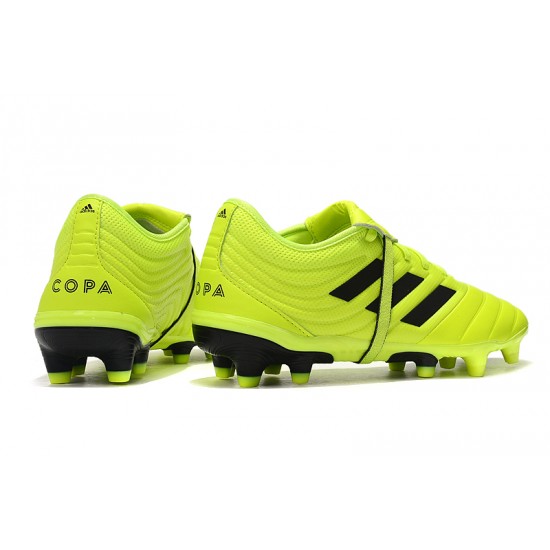 Kopačky Adidas Copa Gloro 19.2 FG Neon Zelená Černá 