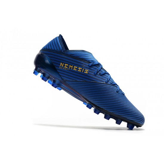 Kopačky Adidas NEMEZIZ 19.1 AG Modrý