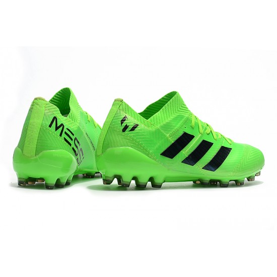 Kopačky Adidas Nemeziz 18 AG Zelená Černá