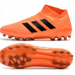 Kopačky Adidas Nemeziz 18 AG Bezcenný oranžový Černá