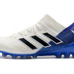 Kopačky Adidas Nemeziz 18 AG Bílý Modrý