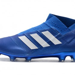 Kopačky Adidas Nemeziz 18 FG Bezcenný Královská modrá Bílý