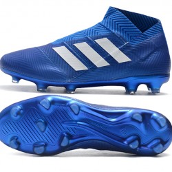 Kopačky Adidas Nemeziz 18 FG Bezcenný Královská modrá Bílý