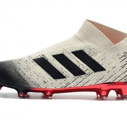 Kopačky Adidas Nemeziz 18 FG Bezcenný Bílý Červené Černá