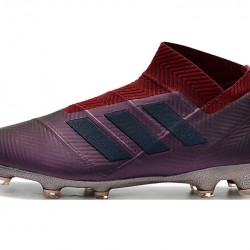 Kopačky Adidas Nemeziz 18 FG Bezcenný Víno Červené