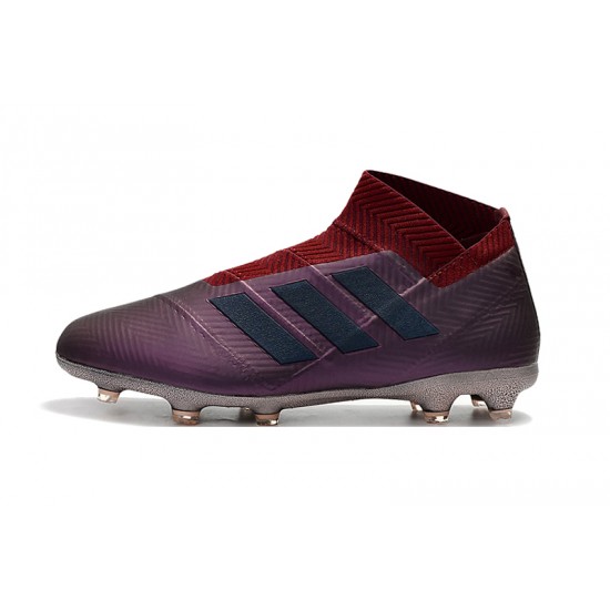 Kopačky Adidas Nemeziz 18 FG Bezcenný Víno Červené