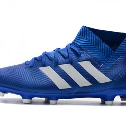 Kopačky Adidas Nemeziz 18.3 FG Modrý Bílý