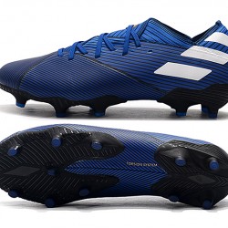 Kopačky Adidas Nemeziz 19.1 FG Modrý Bílý