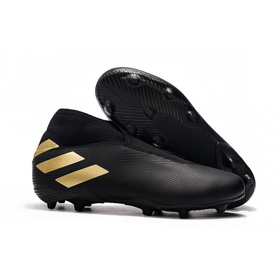 Kopačky Adidas Nemeziz 19.3  FG Bezcenný Černá Zlatý