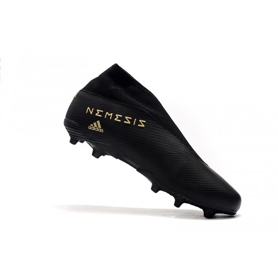 Kopačky Adidas Nemeziz 19.3  FG Bezcenný Černá Zlatý