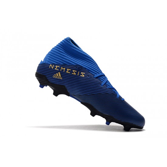 Kopačky Adidas Nemeziz 19.3  FG Královská modrá Bílý