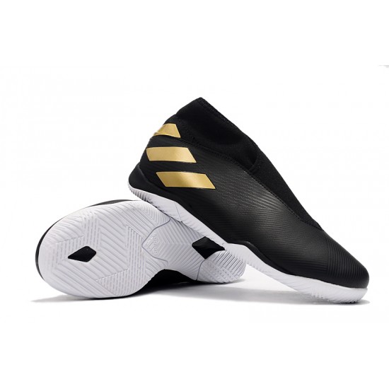 Kopačky Adidas Nemeziz 19.3 IN MD Černá Zlatý