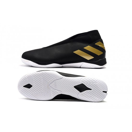 Kopačky Adidas Nemeziz 19.3 IN MD Černá Zlatý