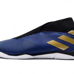 Kopačky Adidas Nemeziz 19.3 IN MD Modrý Zlatý