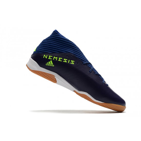 Kopačky Adidas Nemeziz 19.3 IN MD Modrý Zelená