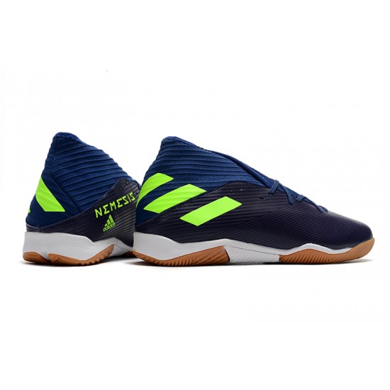 Kopačky Adidas Nemeziz 19.3 IN MD Modrý Zelená