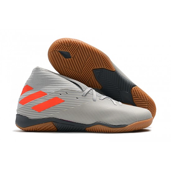 Kopačky Adidas Nemeziz 19.3 IN MD Šedá oranžový