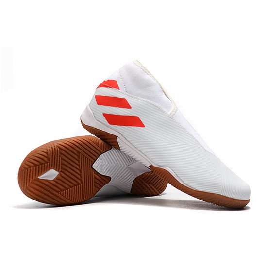 Kopačky Adidas Nemeziz 19.3 IN MD Bílý Červené